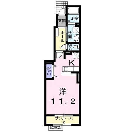 サニーIの物件間取画像